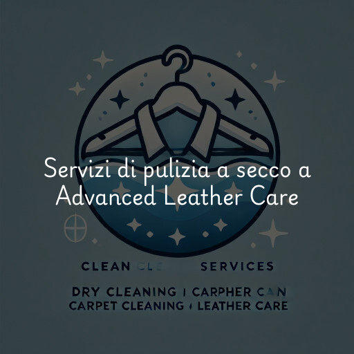 Servizi di pulizia a secco a Advanced Leather Care