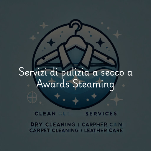 Servizi di pulizia a secco a Awards Steaming