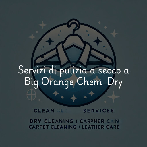 Servizi di pulizia a secco a Big Orange Chem-Dry