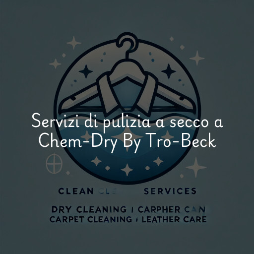 Servizi di pulizia a secco a Chem-Dry By Tro-Beck