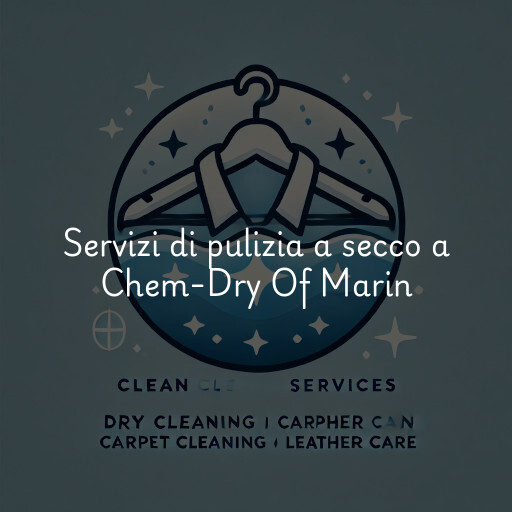 Servizi di pulizia a secco a Chem-Dry Of Marin