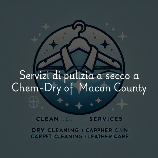 Servizi di pulizia a secco a Chem-Dry of  Macon County