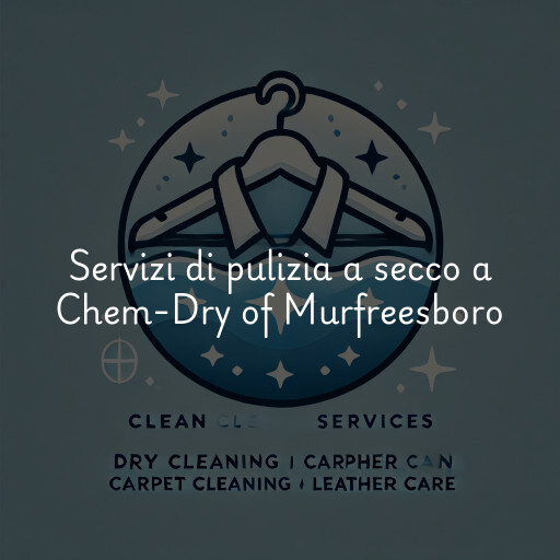 Servizi di pulizia a secco a Chem-Dry of Murfreesboro