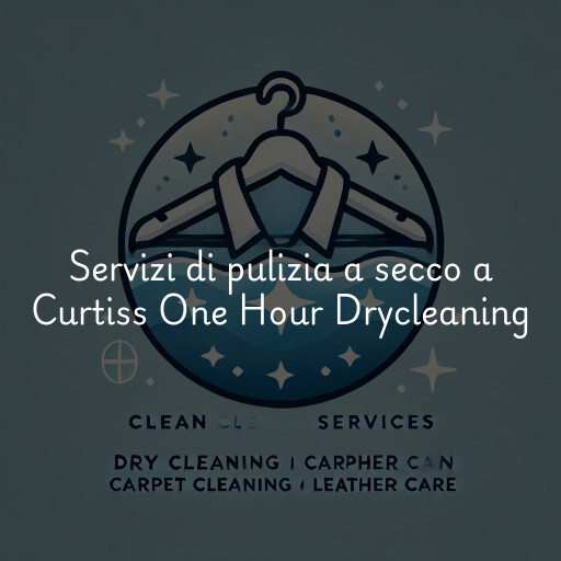 Servizi di pulizia a secco a Curtiss One Hour Drycleaning