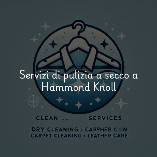 Servizi di pulizia a secco a Hammond Knoll
