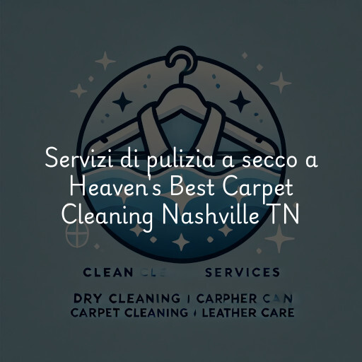 Servizi di pulizia a secco a Heaven's Best Carpet Cleaning Nashville TN