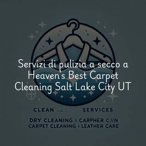 Servizi di pulizia a secco a Heaven's Best Carpet Cleaning Salt Lake City UT