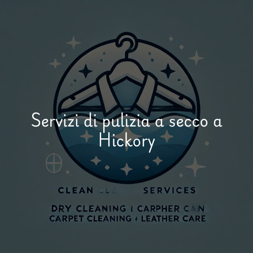Servizi di pulizia a secco a Hickory