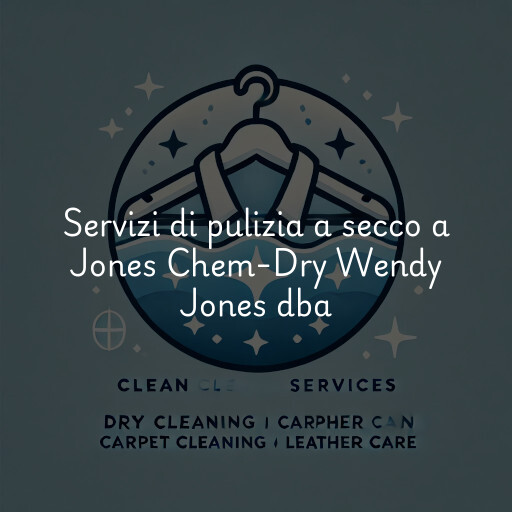 Servizi di pulizia a secco a Jones Chem-Dry Wendy Jones dba