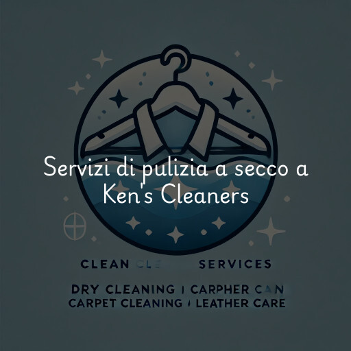 Servizi di pulizia a secco a Ken's Cleaners