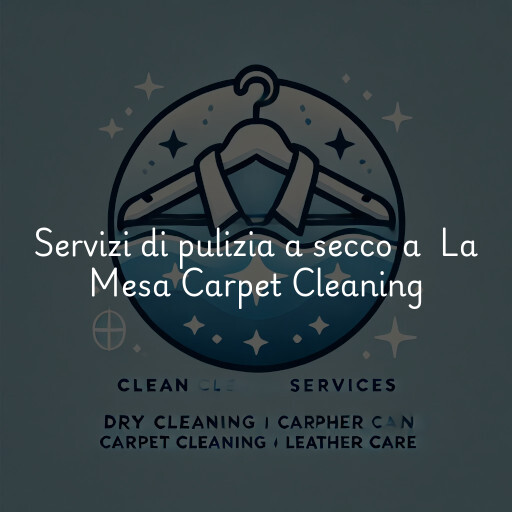 Servizi di pulizia a secco a La Mesa Carpet Cleaning