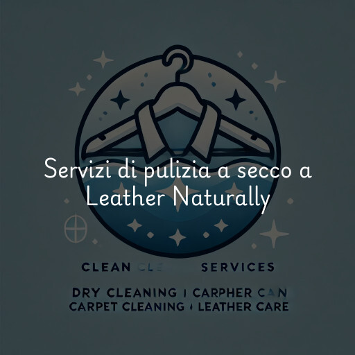 Servizi di pulizia a secco a Leather Naturally