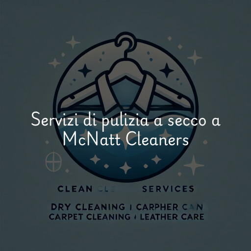 Servizi di pulizia a secco a McNatt Cleaners