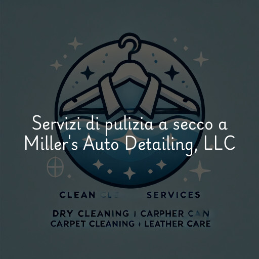Servizi di pulizia a secco a Miller's Auto Detailing, LLC