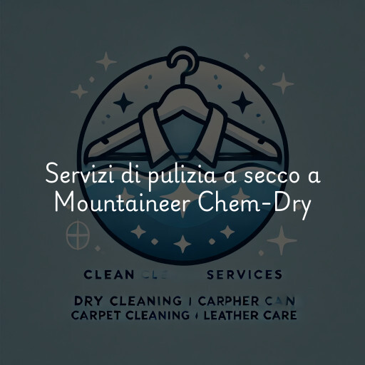 Servizi di pulizia a secco a Mountaineer Chem-Dry