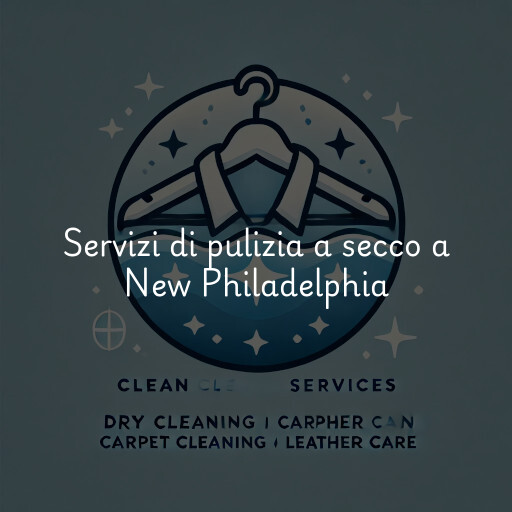 Servizi di pulizia a secco a New Philadelphia