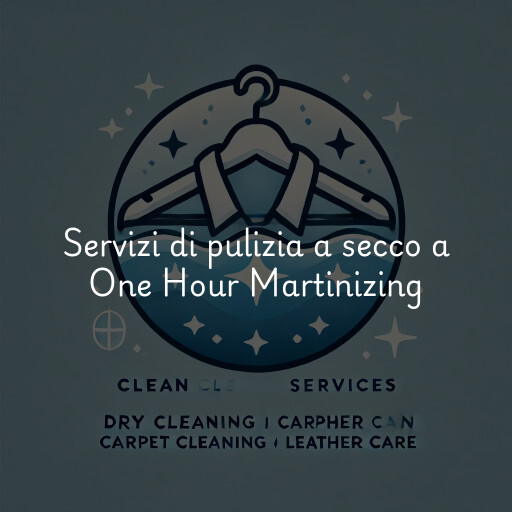 Servizi di pulizia a secco a One Hour Martinizing