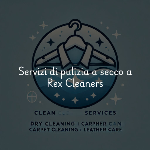 Servizi di pulizia a secco a Rex Cleaners