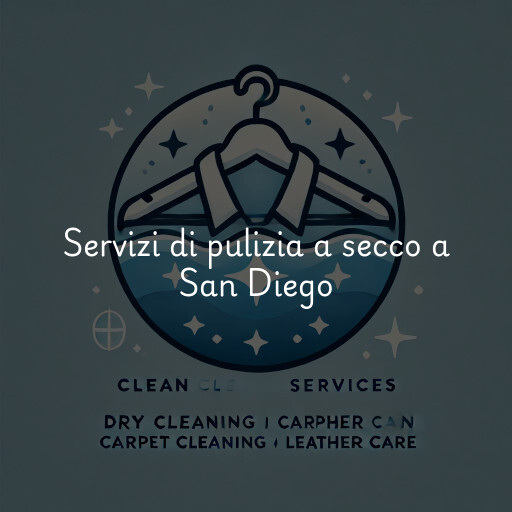 Servizi di pulizia a secco a San Diego