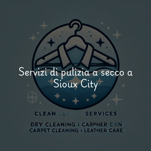 Servizi di pulizia a secco a Sioux City
