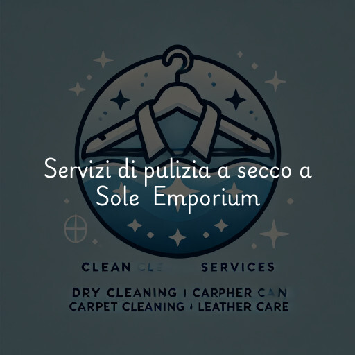 Servizi di pulizia a secco a Sole  Emporium