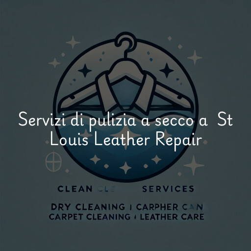 Servizi di pulizia a secco a St Louis Leather Repair