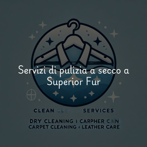 Servizi di pulizia a secco a Superior Fur & Leather