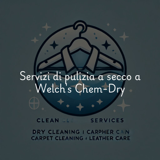 Servizi di pulizia a secco a Welch's Chem-Dry