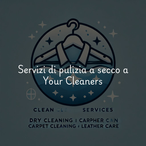 Servizi di pulizia a secco a Your Cleaners