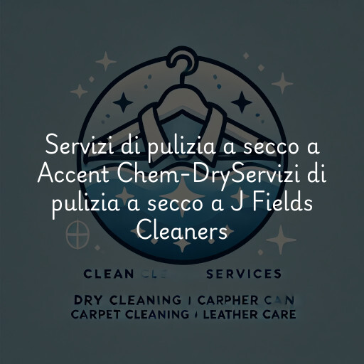Servizi di pulizia a secco a