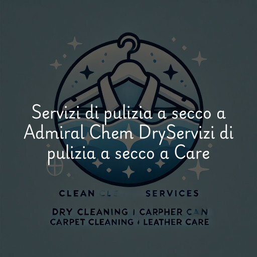 Servizi di pulizia a secco a