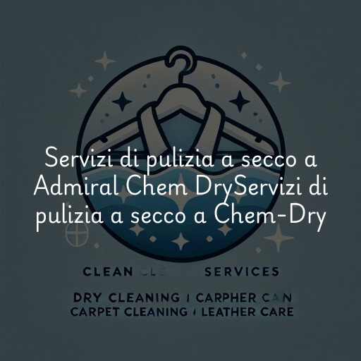 Servizi di pulizia a secco a