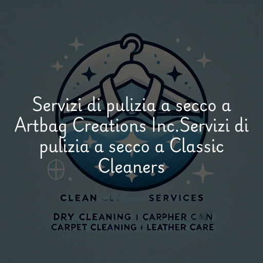 Servizi di pulizia a secco a