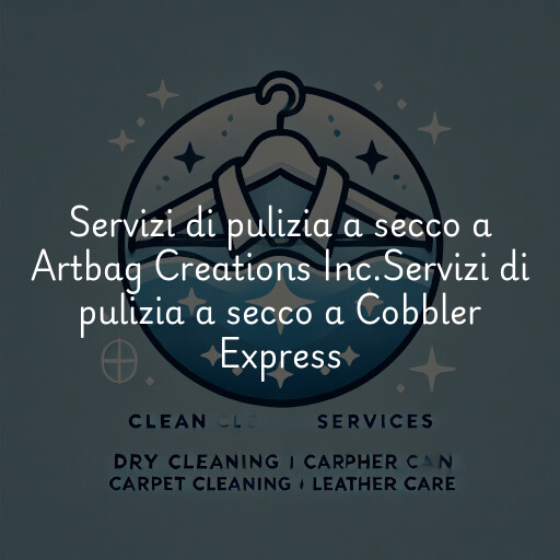 Servizi di pulizia a secco a