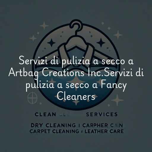 Servizi di pulizia a secco a