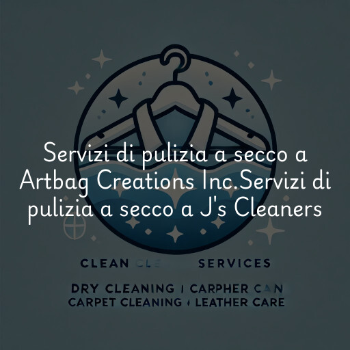 Servizi di pulizia a secco a