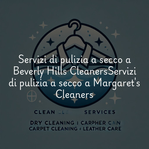 Servizi di pulizia a secco a