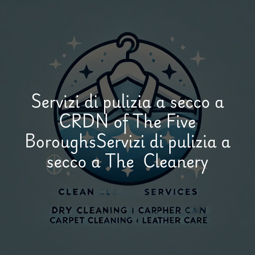 Servizi di pulizia a secco a