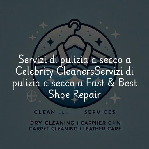 Servizi di pulizia a secco a