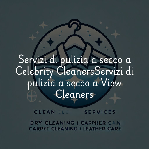 Servizi di pulizia a secco a