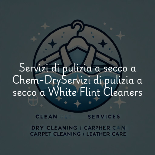 Servizi di pulizia a secco a