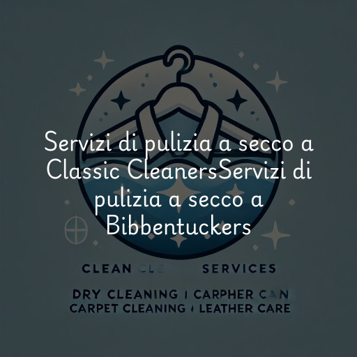 Servizi di pulizia a secco a