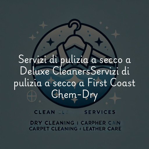 Servizi di pulizia a secco a