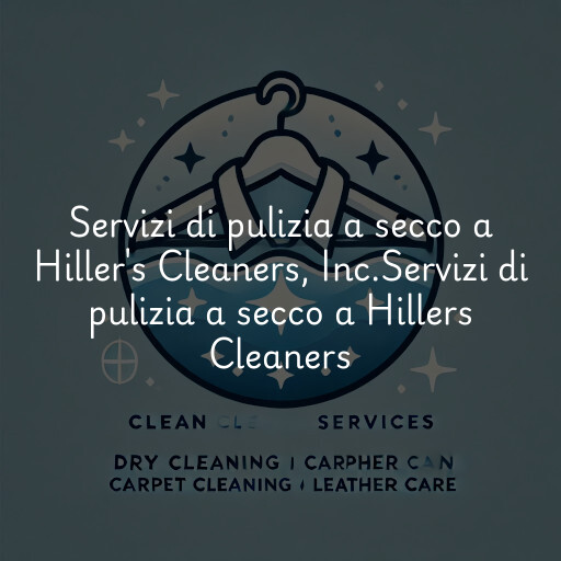 Servizi di pulizia a secco a