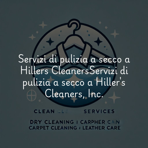 Servizi di pulizia a secco a