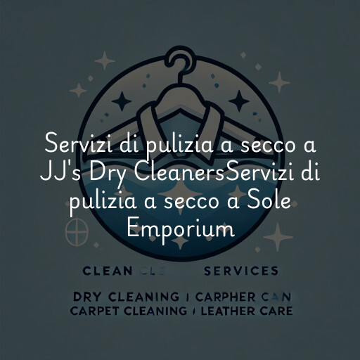 Servizi di pulizia a secco a