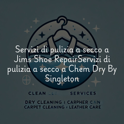 Servizi di pulizia a secco a