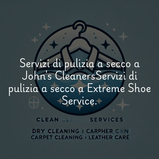 Servizi di pulizia a secco a
