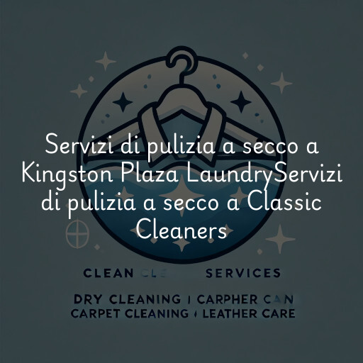 Servizi di pulizia a secco a