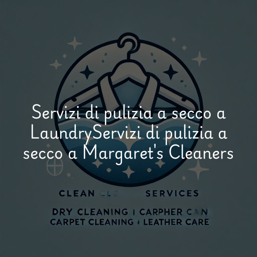 Servizi di pulizia a secco a